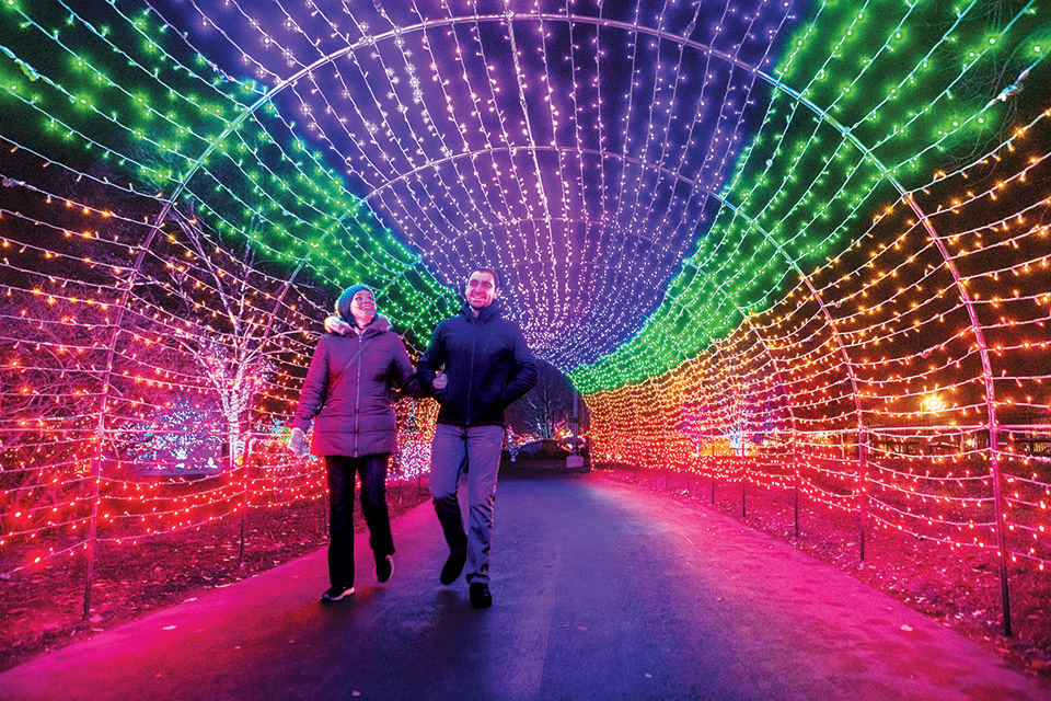 Holiday Lights and Shopping in Columbus