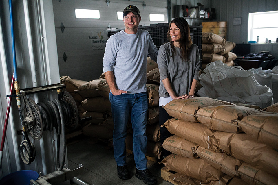 Matt and Michelle Cunningham  (photo by Maddie McGarvey)