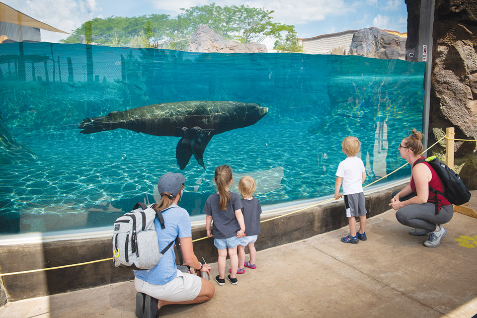 Family at Columbus Zoo and Aquarium (photo by Grahm S. Jones)