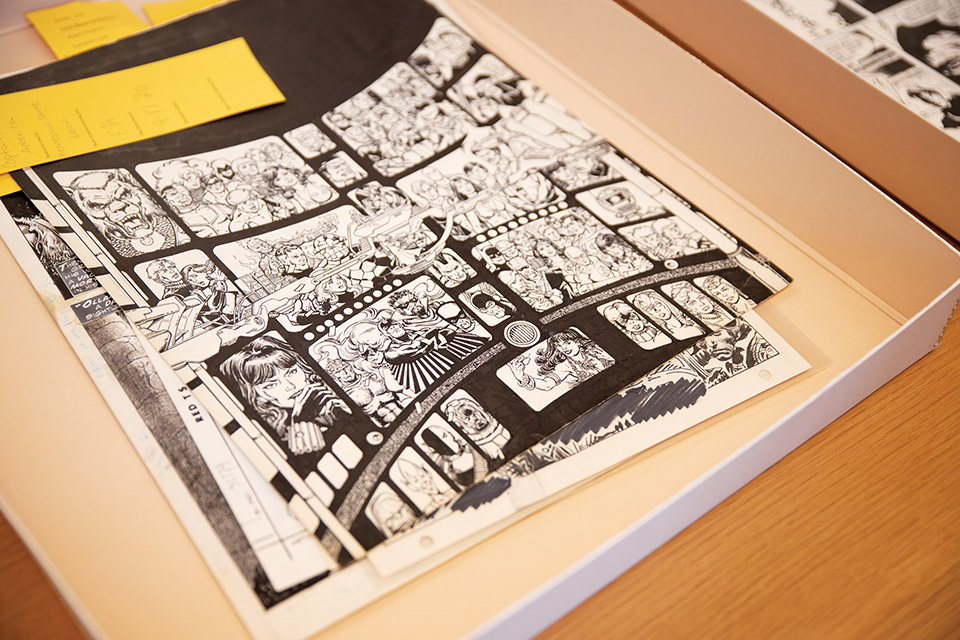 Billy Ireland Cartoon Library & Museum print (photo by Rachael Jirousek) Billy Ireland Cartoon Library & Museum print (photo by Rachael Jirousek)