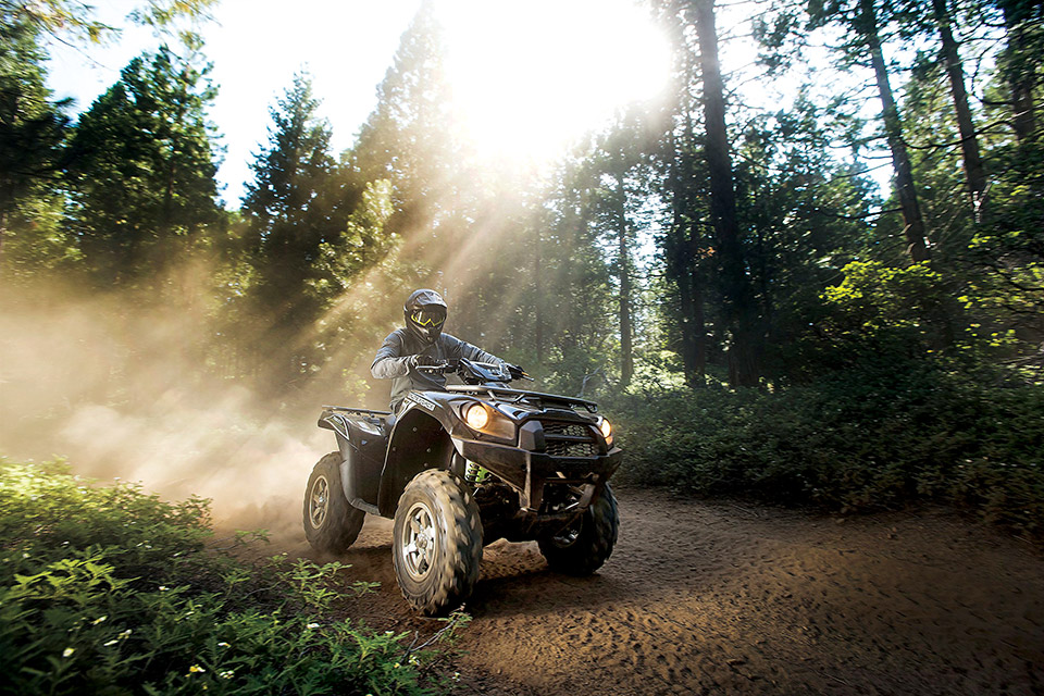 ATV on Hatfield-McCoy Trails (courtesy of Hatfield-McCoy Trails)