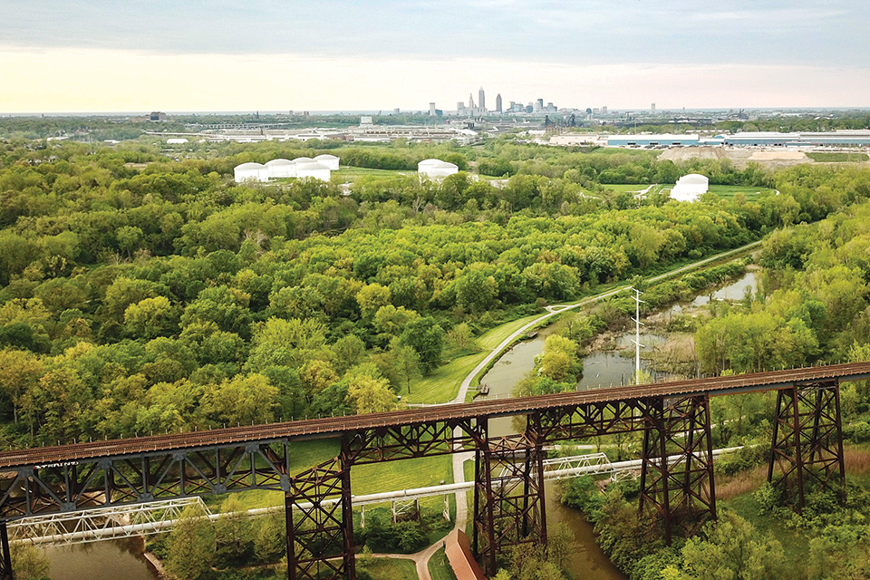 Ohio & Erie Canal Towpath Trail (photo by Brett Fisher) Ohio & Erie Canal Towpath Trail (photo by Brett Fisher)