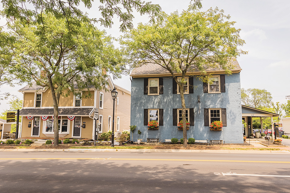 Uptown building exteriors