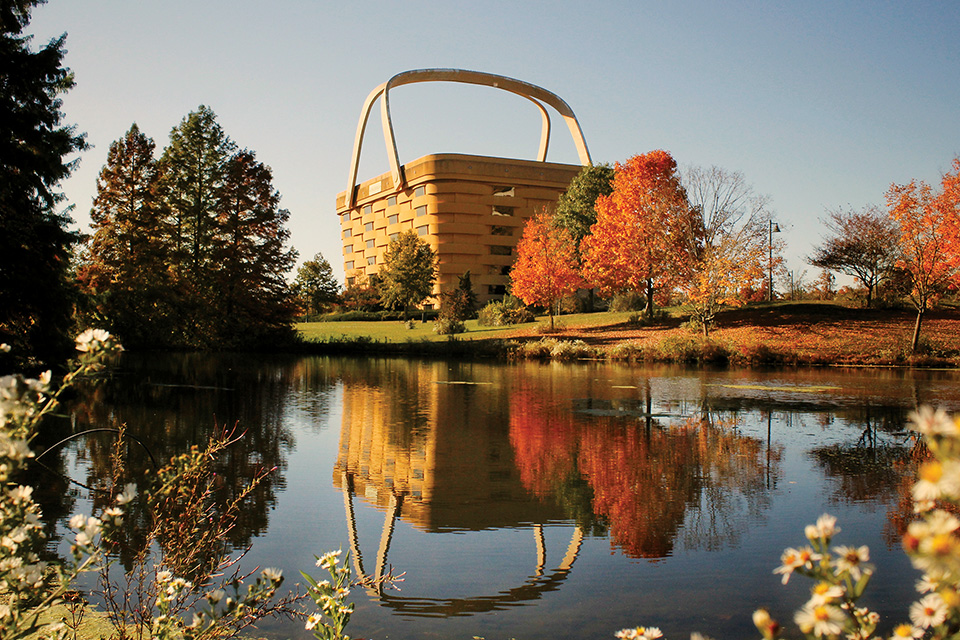 Longaberger basket in fall (photo by Patrick Harvey) Longaberger basket in fall (photo by Patrick Harvey)