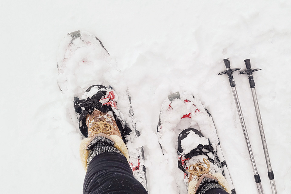 Snowshoes (photo by iStock) Snowshoes (photo by iStock)