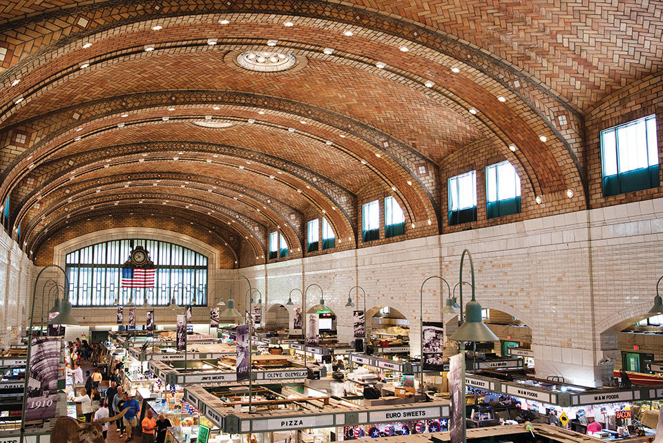 Cleveland’s West Side Market interior (photo by Christian Harsa) Cleveland’s West Side Market interior (photo by Christian Harsa)