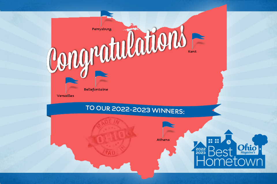 Ohio Magazine 2022-2023 Best Hometowns Honorees