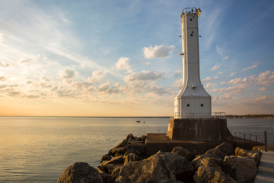 Huron Lighthouse (photo by Todd Sechel)