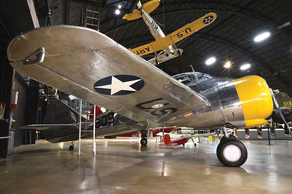 Plane at National Museum of the U.S. Air Force (photo by Ken Larock)
