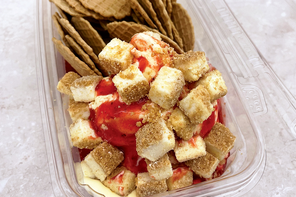 Try Ice Cream Nachos at Miller’s Creamery