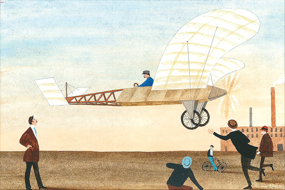 Alice and Martin Provensen’s “The Glorious Flight” (illustration by Alice and Martin Provensen)