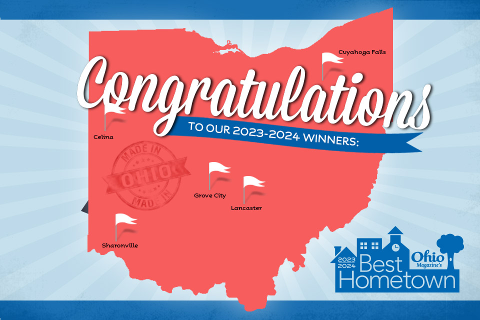 2023-24 Best Hometown Honorees Map
