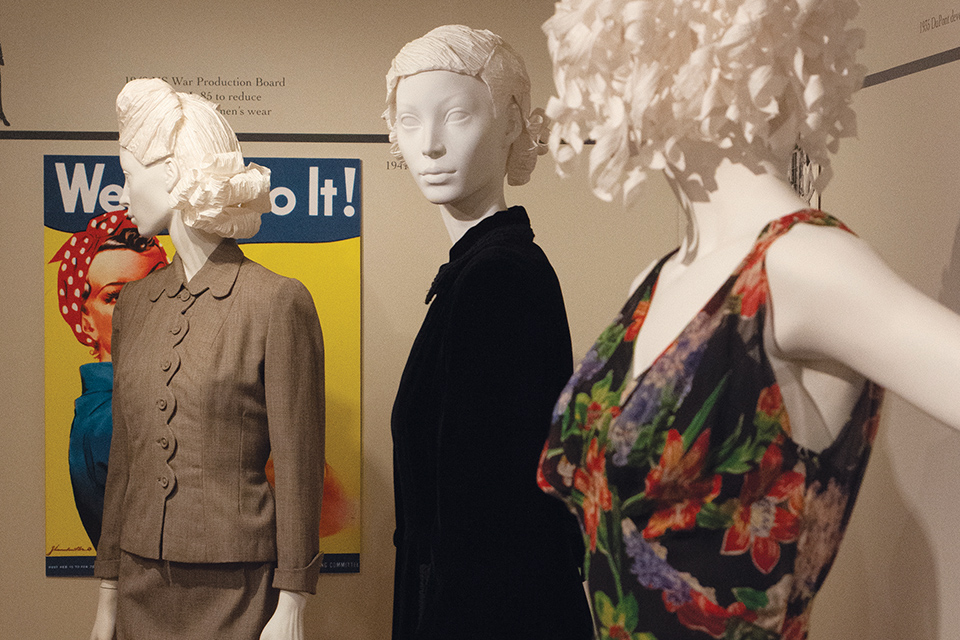 Style exhibit at the Kent State University Museum in Kent (photo by Rachael Jirousek)