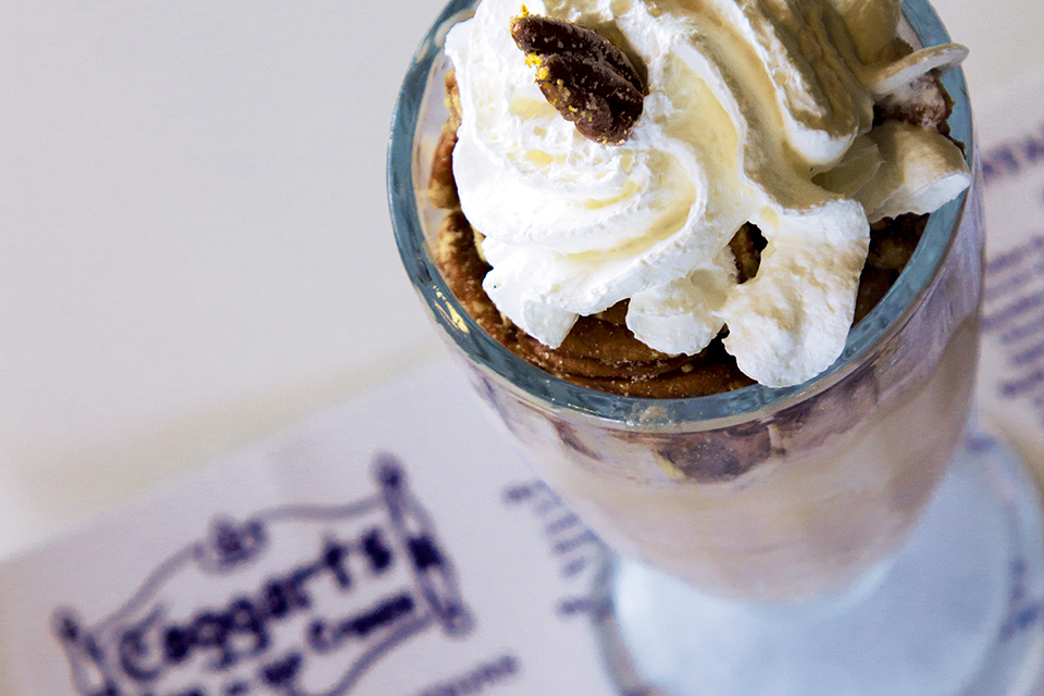 The Bittner at Taggart’s Ice Cream Parlor in Canton (photo by Samantha Karam)