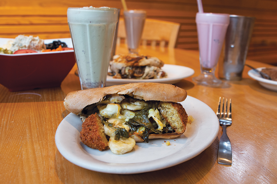 Spinach pies and milkshakes at Tommy’s Restaurant in Cleveland Heights (photo by Rachael Jirousek)
