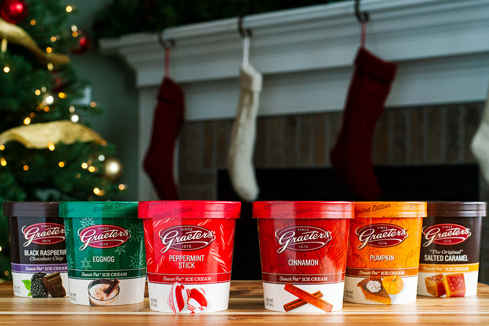 Win a Graeter’s Ice Cream Holiday Flavor Pint Pack