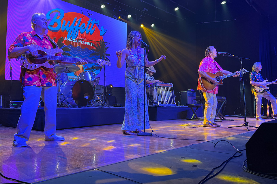 Buffett's Margaritaville Cover Band Performers (photo courtesy of Buffett's Margaritaville)