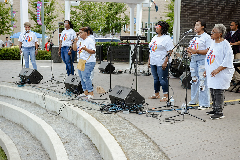 Live music performance at the African American Arts and Culture Festival in Canton (photo courtesy of African American Arts and Culture Festival)