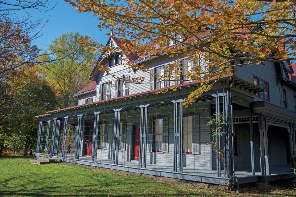 James A. Garfield National Historic Site in Mentor (photo by Maureen MacGregor)