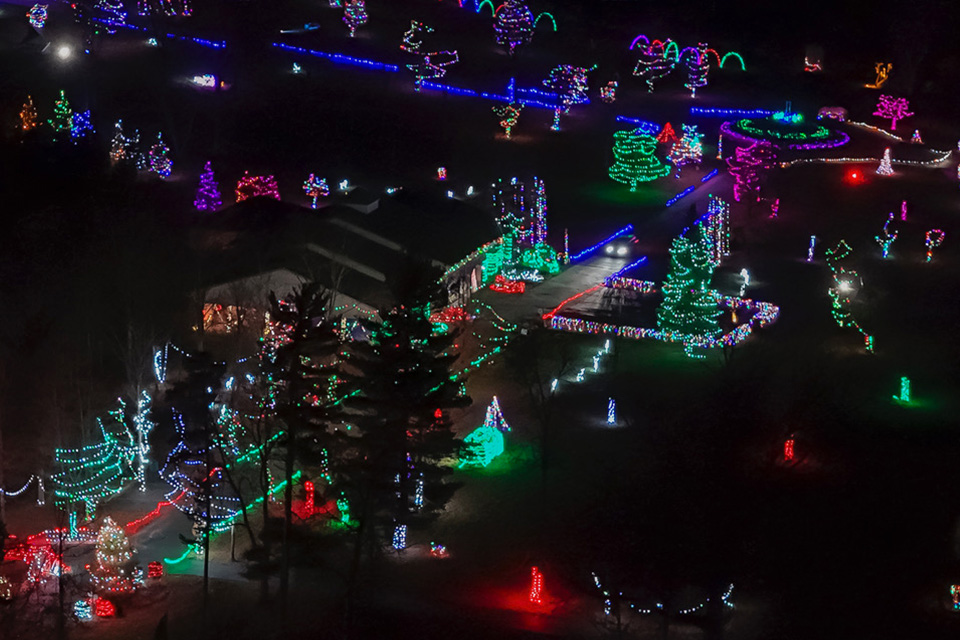 Overhead of Pyramid Hill (courtesy of Pyramid Hill Sculpture Park & Museum)