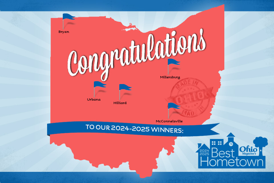2024-25 Best Hometown Honorees Map