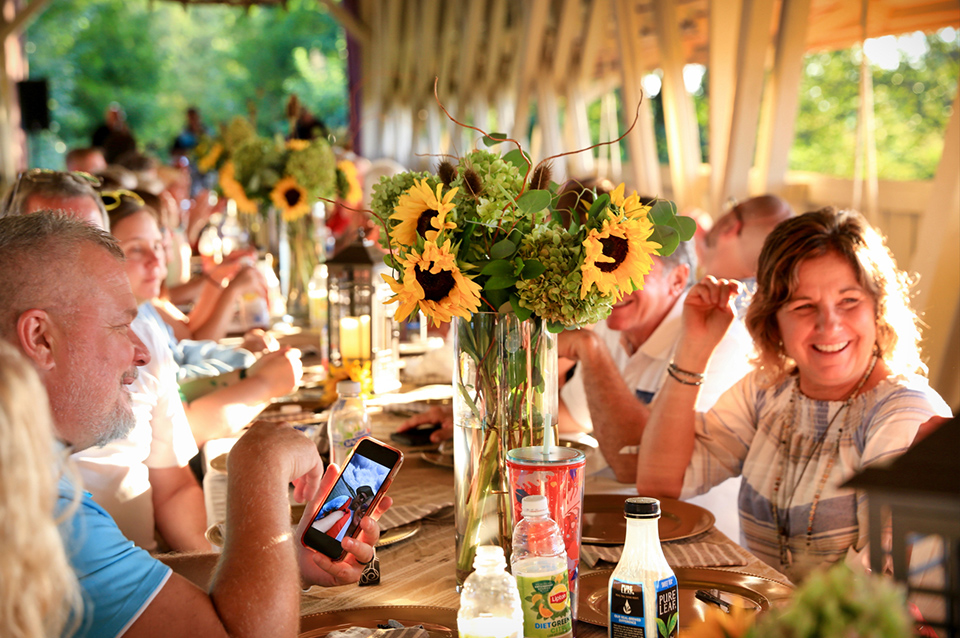Dine on a Covered Bridge in Marysville (photo by Yeoman’s Work Photography)
