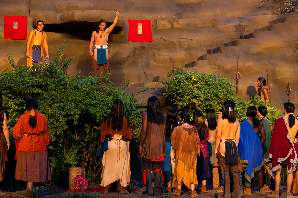 “Tecumseh!” Outdoor Drama at Chillicothe’s Sugarloaf Mountain Amphitheater (photo courtesy of Tecumseh Drama)