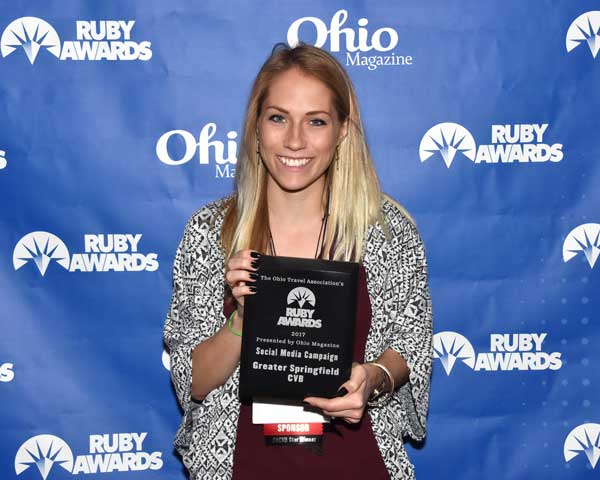 RubyAwardforGreaterSpringfieldCVBSocialMediaCampaign