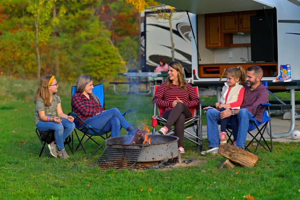 Campers at Atwood Lake