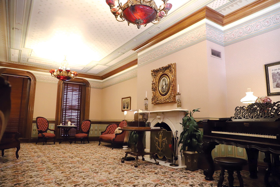 Saxton-McKinley House formal parlor (courtesy of National Park Service)