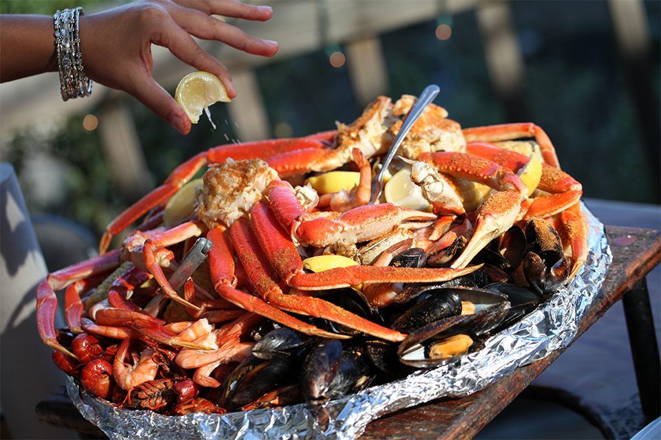 Crab Leg Dinner